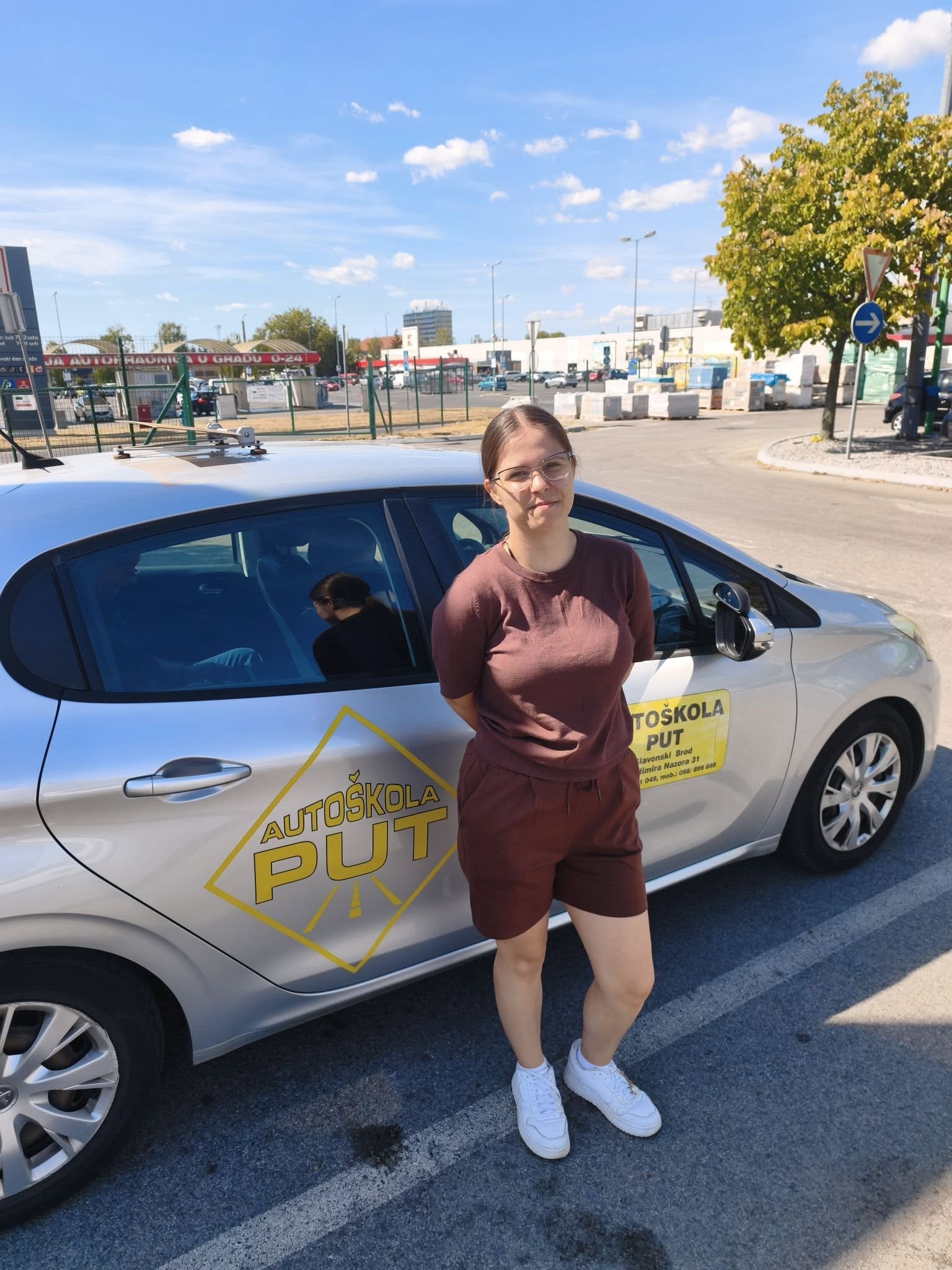 Đurinac Ivana – uspješno položen vozački ispit, Autoškola PUT