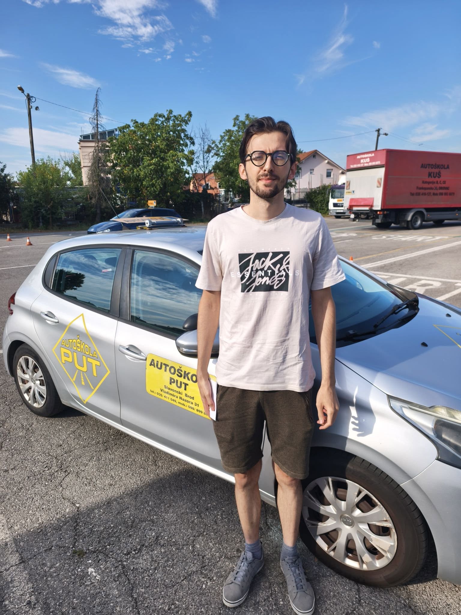 Benjamin Grgurevic – uspješno položen vozački ispit, Autoškola PUT
