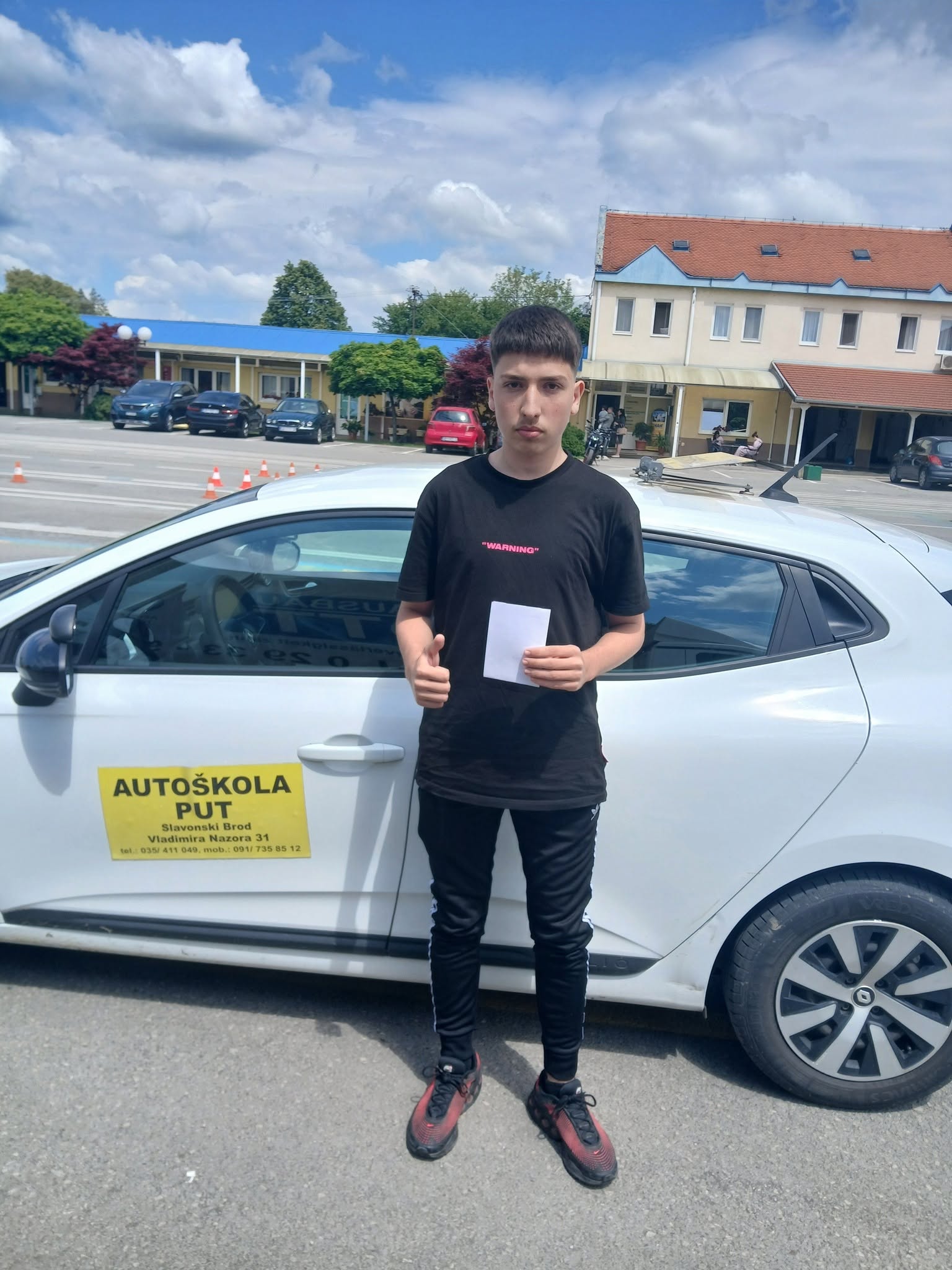 David Tolić – uspješno položen vozački ispit, Autoškola PUT
