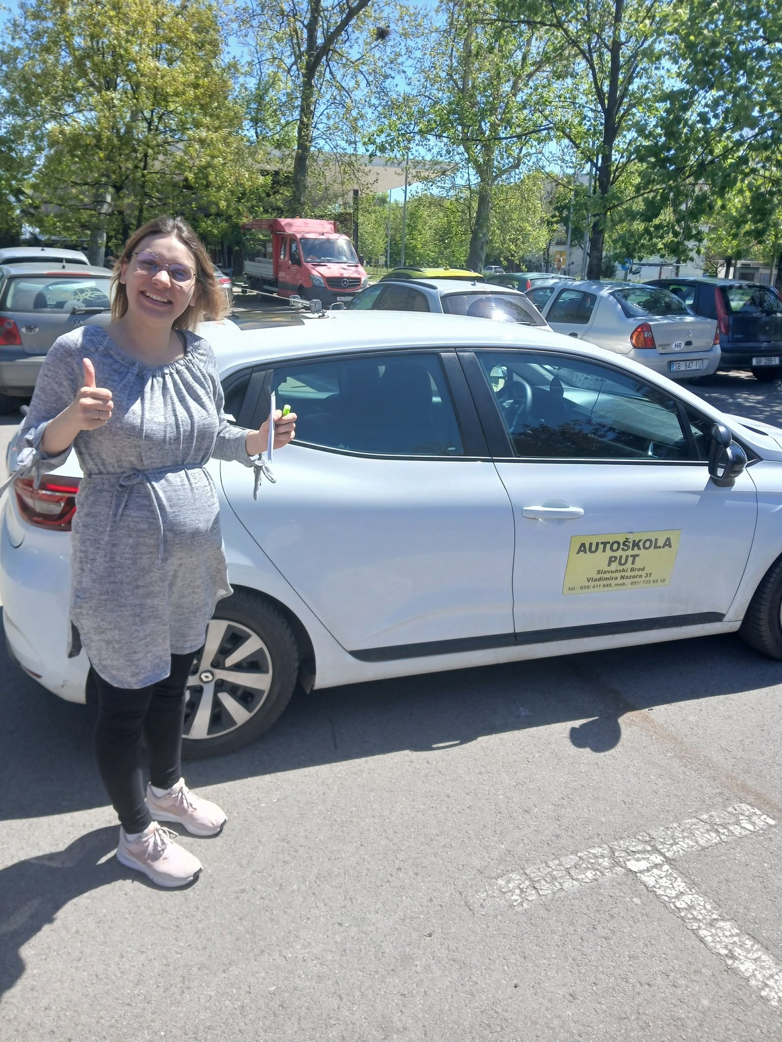 Irena Marjanac – uspješno položen vozački ispit, Autoškola PUT