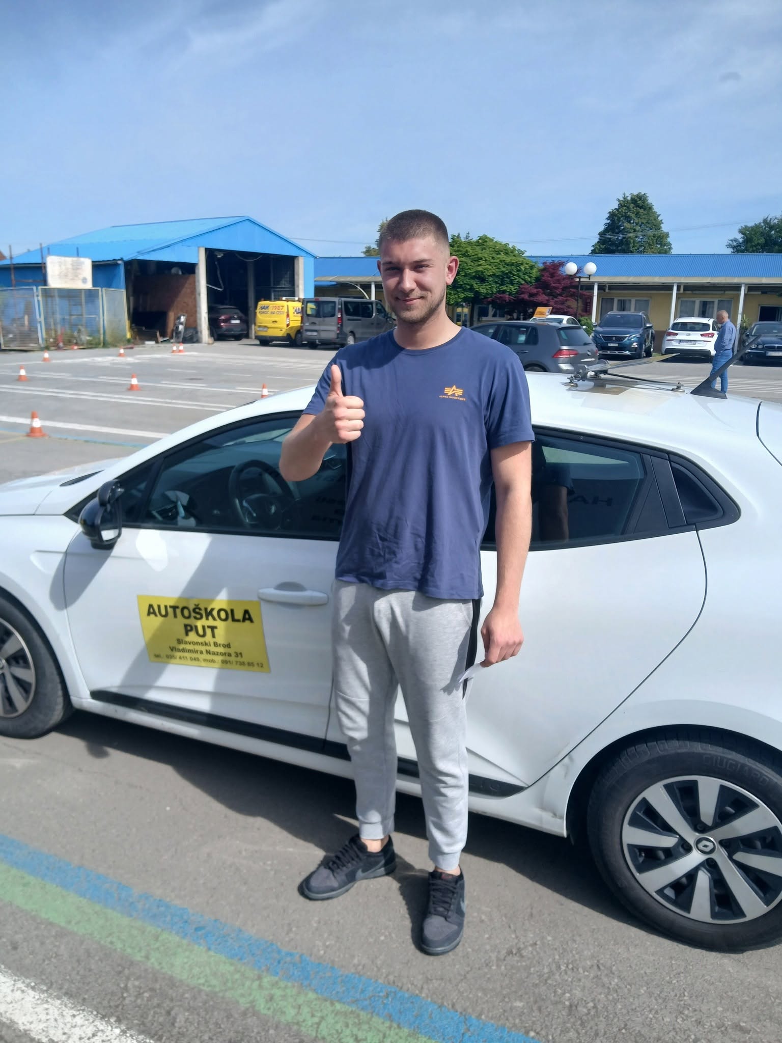 Ivan Jukičić – uspješno položen vozački ispit, Autoškola PUT