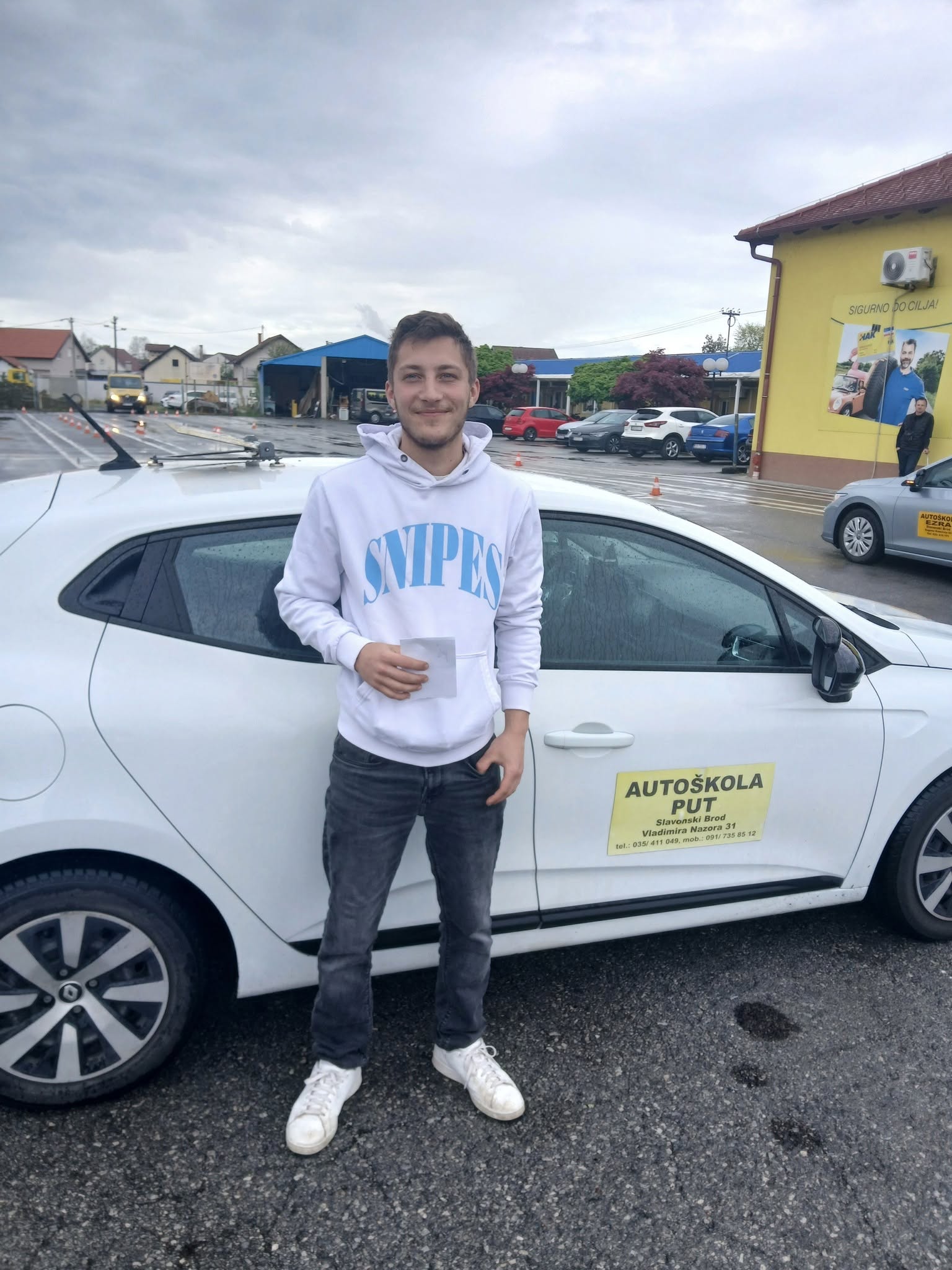 Ivan Pernar – uspješno položen vozački ispit, Autoškola PUT