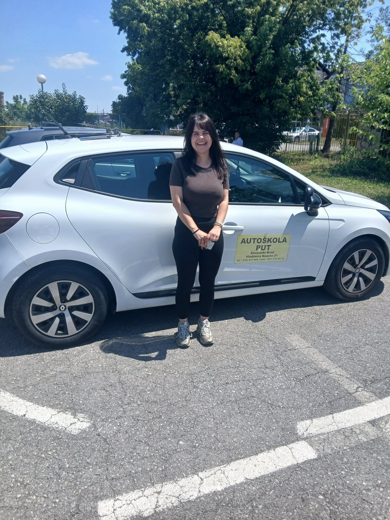 Karla Lavrić – uspješno položen vozački ispit, Autoškola PUT