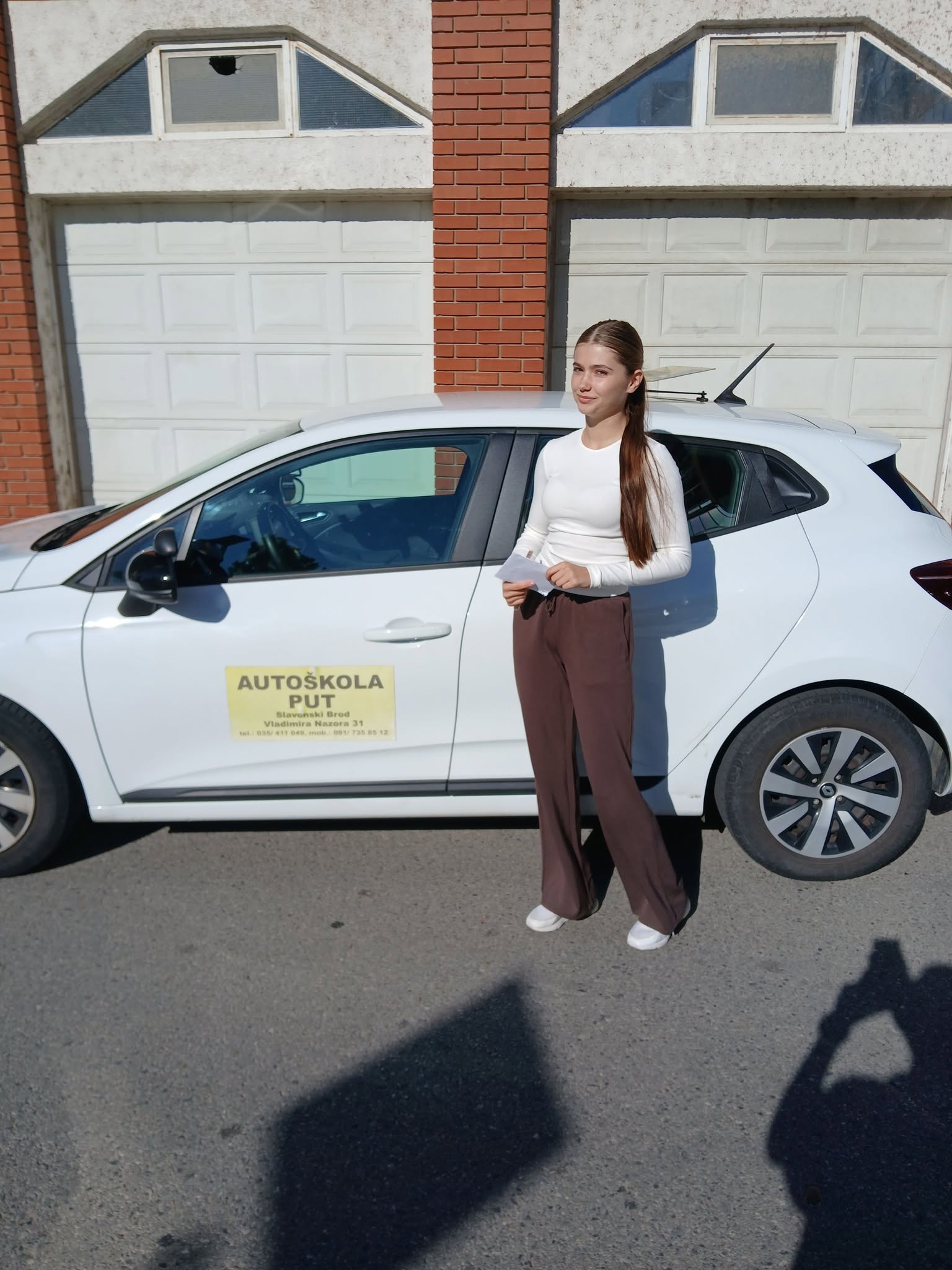 Korina Ivezić – uspješno položen vozački ispit, Autoškola PUT