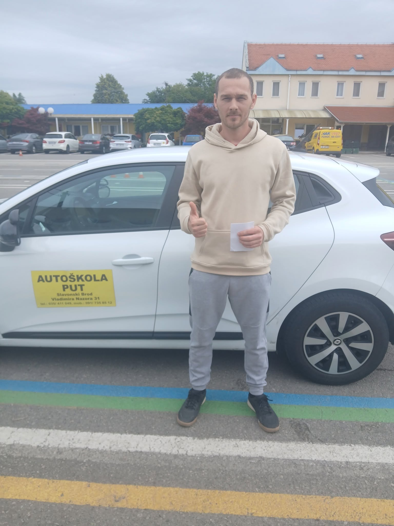 Matej Pitlović – uspješno položen vozački ispit, Autoškola PUT