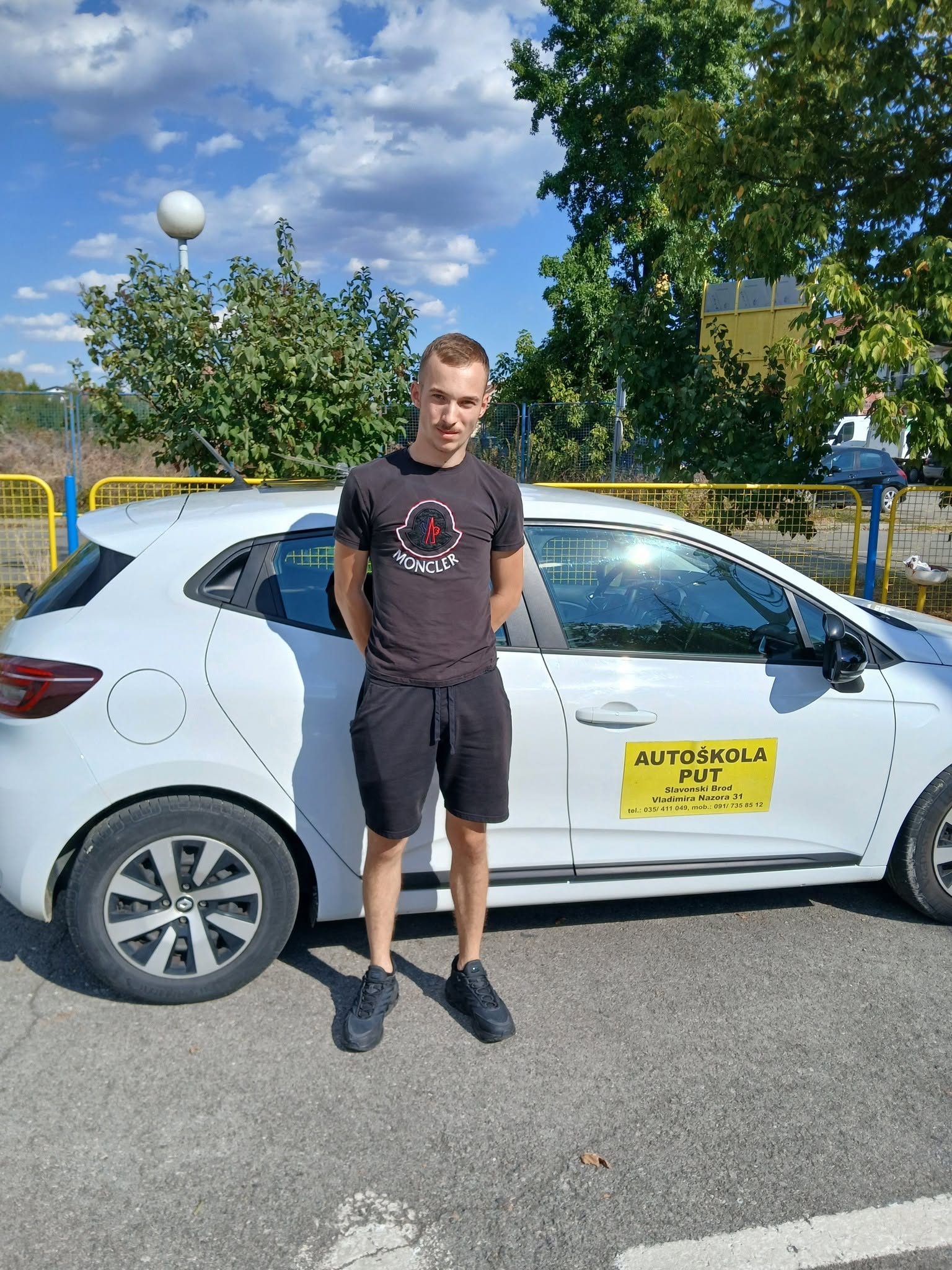 Mihael Geža – uspješno položen vozački ispit, Autoškola PUT