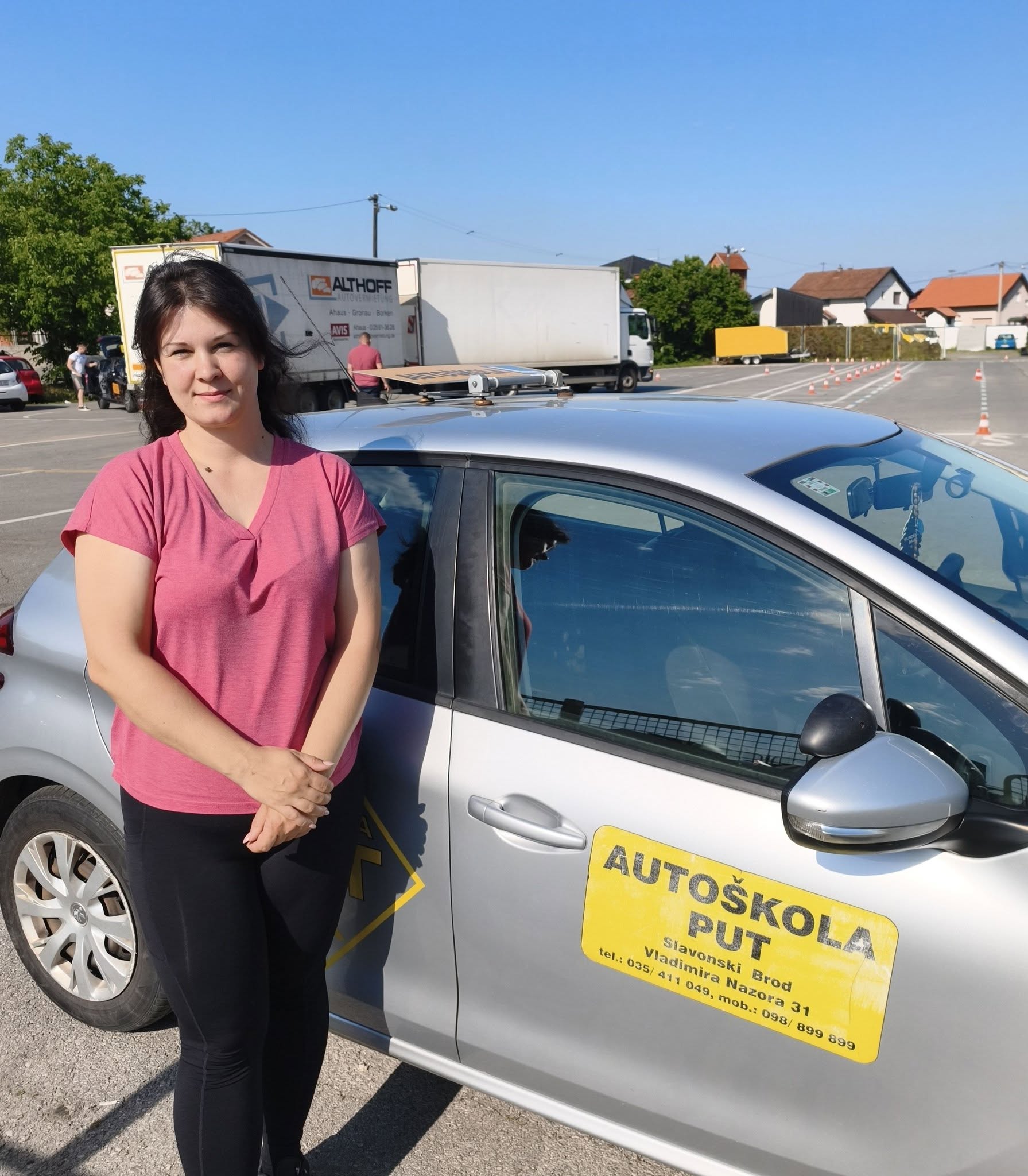 Suzana Čeliković – uspješno položen vozački ispit, Autoškola PUT