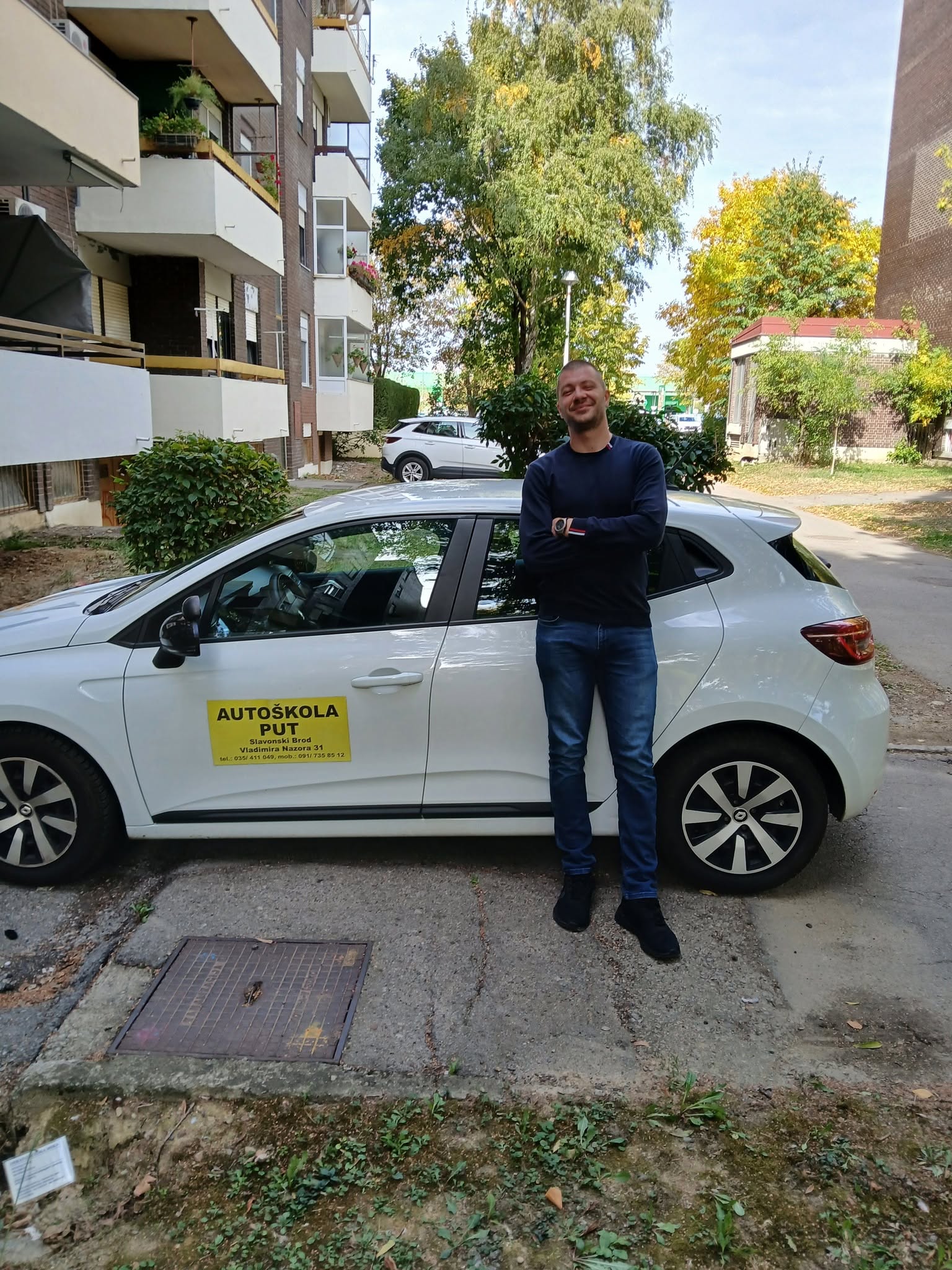 Dejan Sundać – uspješno položen vozački ispit, Autoškola PUT